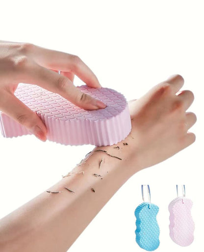Exfoliating Bath Scrubber – Deep Clean & Skin Renewal Sponge
